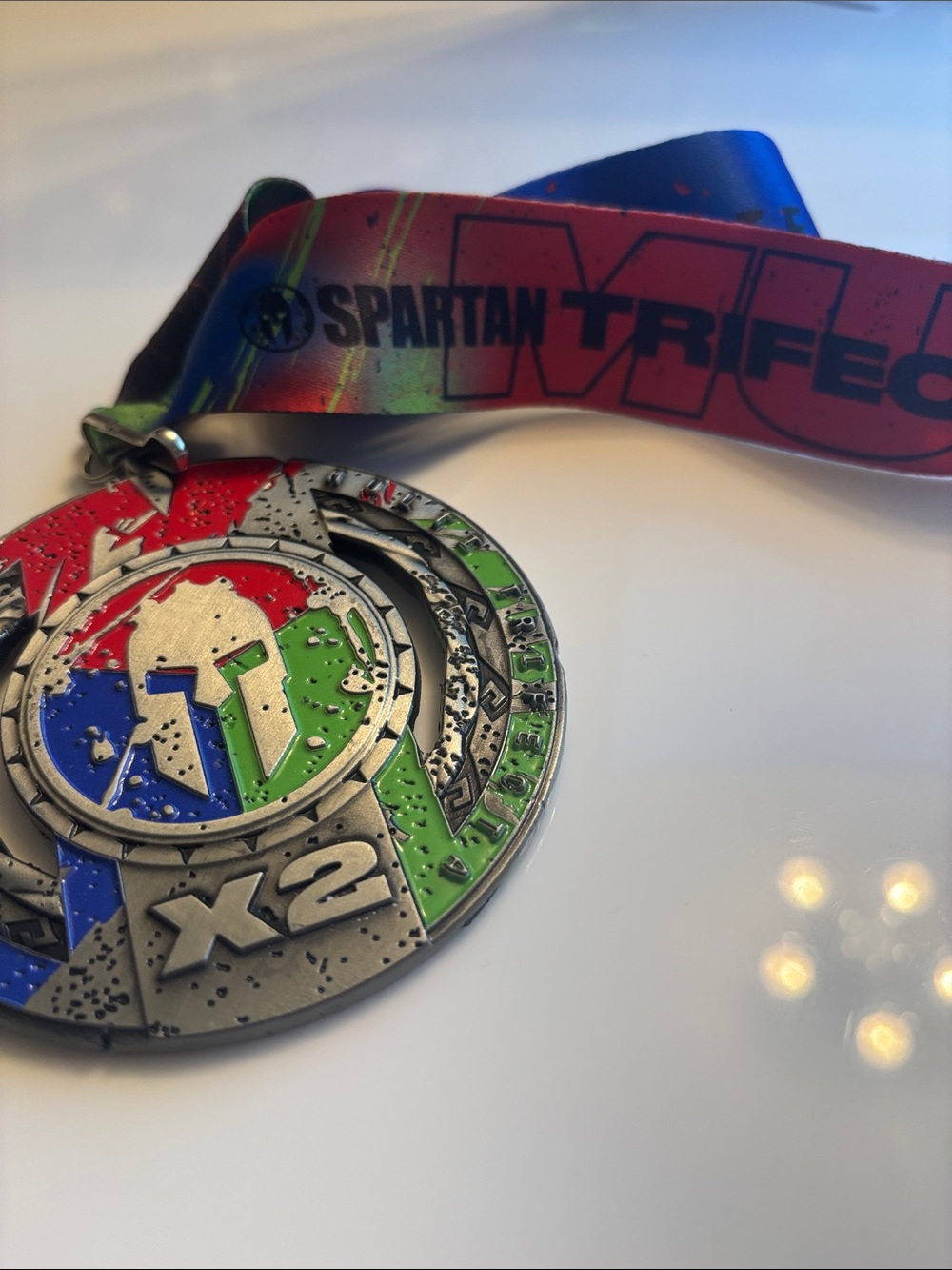 Spartan Trifecta X2 Medal 2025 Multifecta